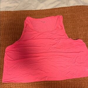 Vibrant pink aerie workout top